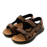 Коричневые сандалии ZN053-016