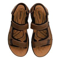 Коричневые сандалии ZN053-016