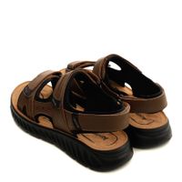 Коричневые сандалии ZN053-016