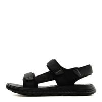 Чёрные сандалии ZN054-021