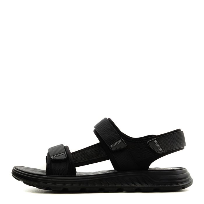 Чёрные сандалии ZN054-021