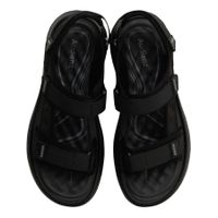 Чёрные сандалии ZN054-021