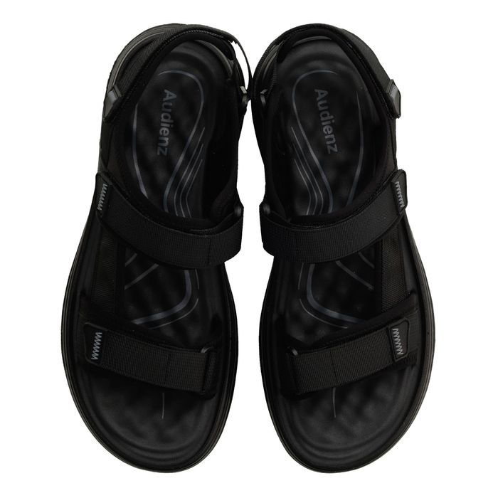 Чёрные сандалии ZN054-021