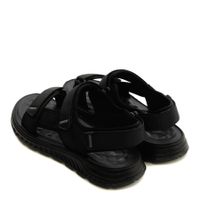 Чёрные сандалии ZN054-021