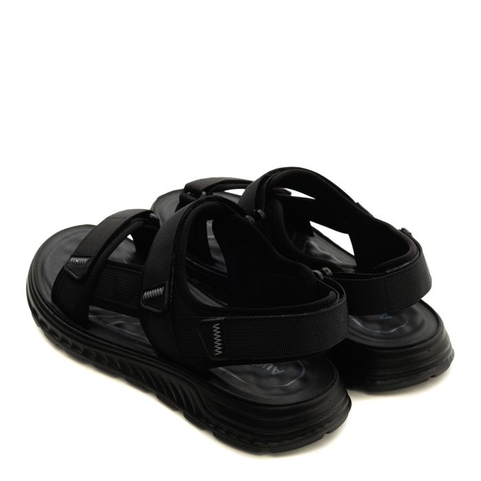 Чёрные сандалии ZN054-021