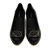 Audienz қара биік өкшелі туфлилері CV012-010_Audienz