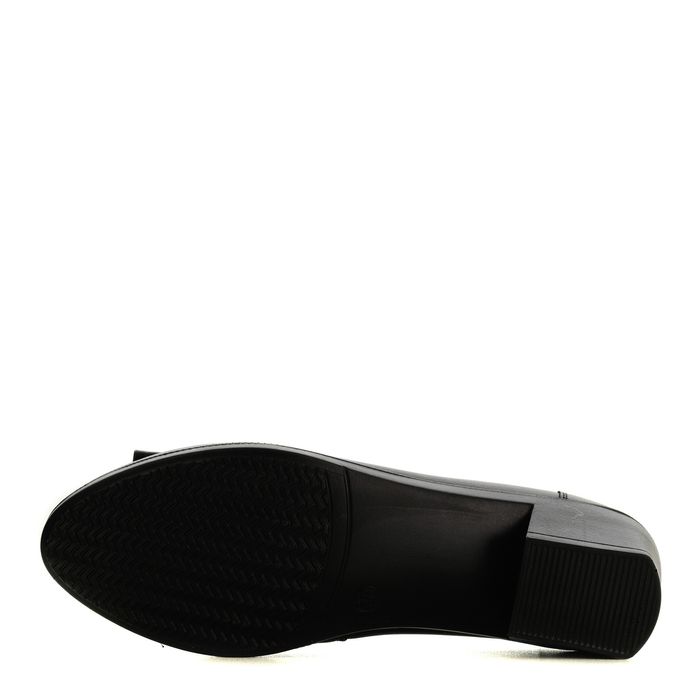 Audienz қара биік өкшелі туфлилері CV012-010_Audienz