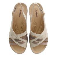 Бежевые босоножки NU482-012_Audienz