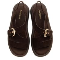 Коричневые сандалии Audienz 610088-7