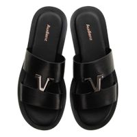 Чёрные пантолеты Audienz 610591-9