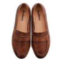 Коричневые лоферы Audienz 611664-0