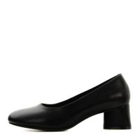 Audienz қара биік өкшелі туфлилері 612002-5