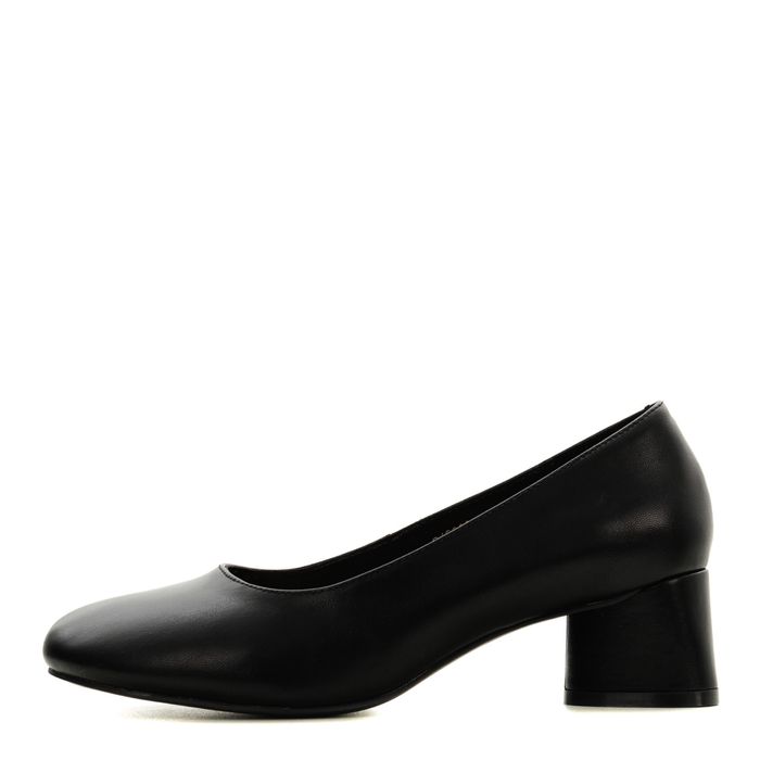 Audienz қара биік өкшелі туфлилері 612002-5