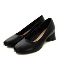 Audienz қара биік өкшелі туфлилері 612002-5