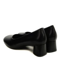 Audienz қара биік өкшелі туфлилері 612002-5