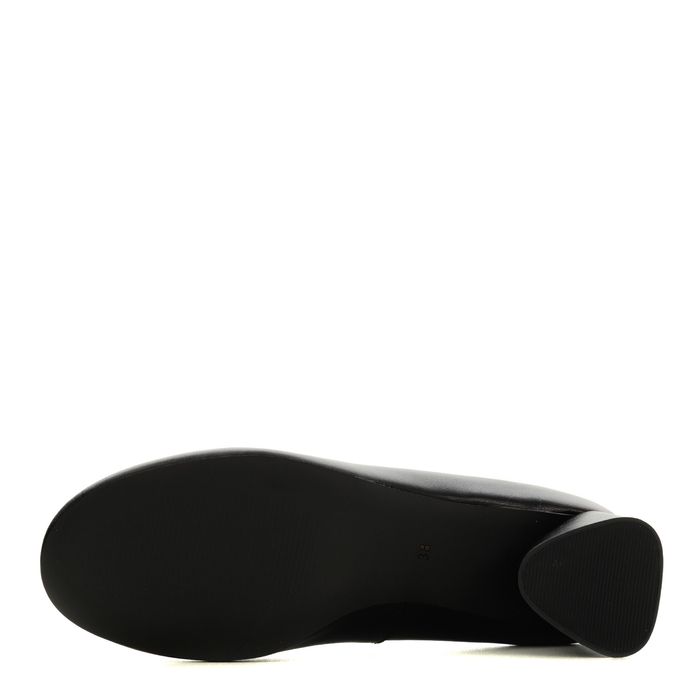 Audienz қара биік өкшелі туфлилері 612002-5