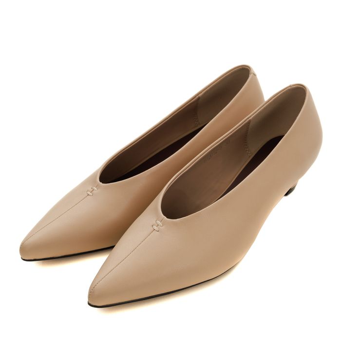 Audienz сарғыш, биік өкшелі туфли 612012-5