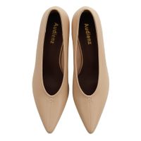 Audienz сарғыш, биік өкшелі туфли 612012-5