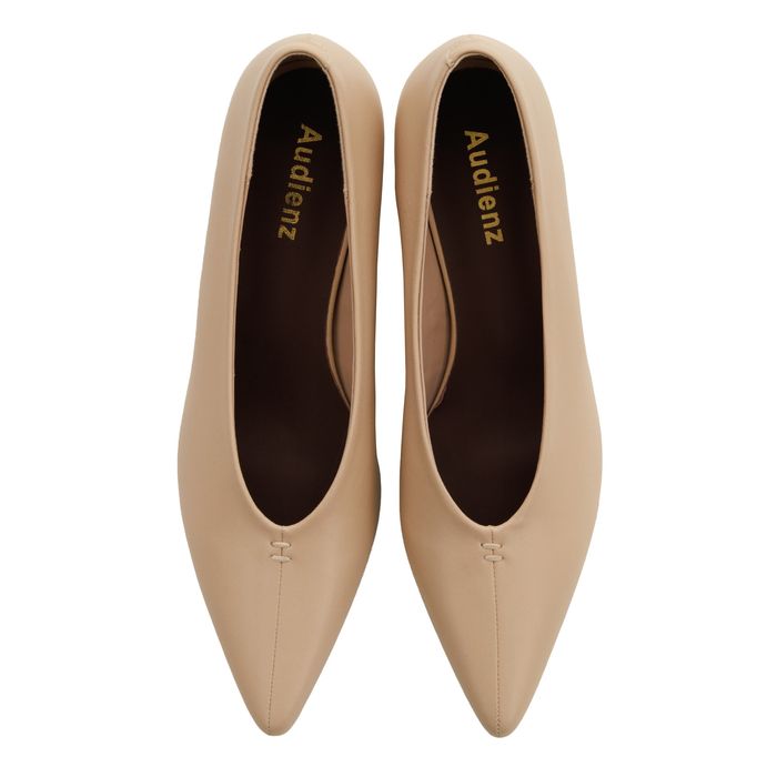 Audienz сарғыш, биік өкшелі туфли 612012-5