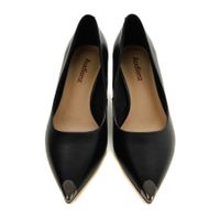 Audienz қара биік өкшелі туфлилері 612609-5