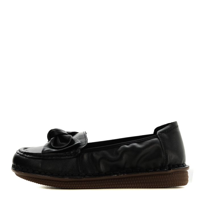 Чёрные лоферы Audienz 612943-5