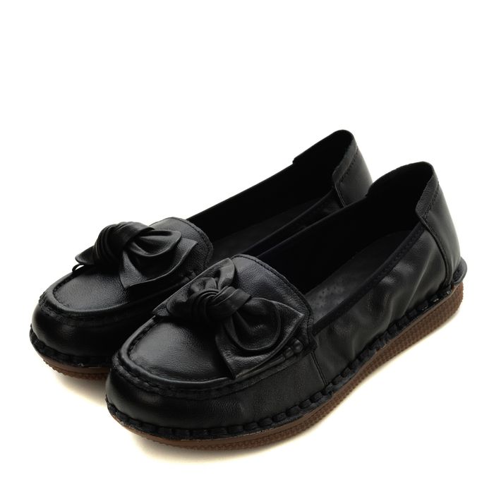 Чёрные лоферы Audienz 612943-5