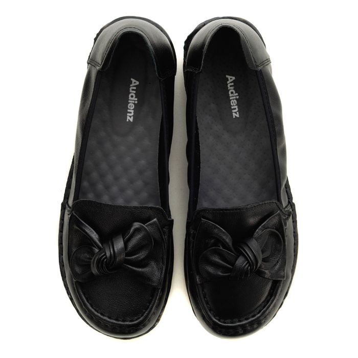 Чёрные лоферы Audienz 612943-5