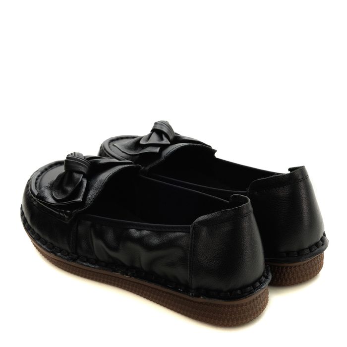 Чёрные лоферы Audienz 612943-5