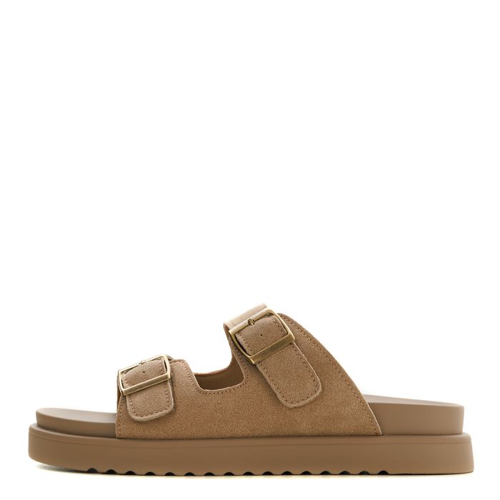 Бежевые пантолеты Audienz 614954-7