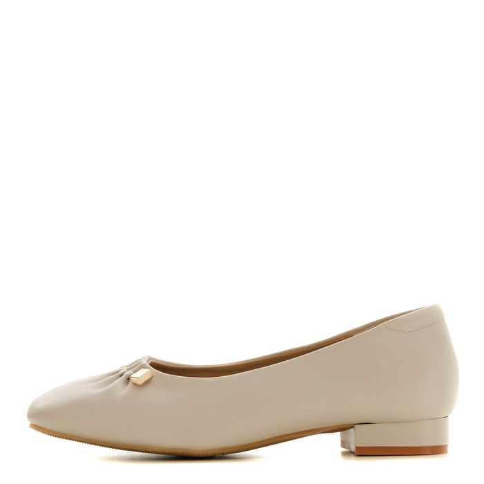Бежевые туфли лодочки Audienz 615417-5