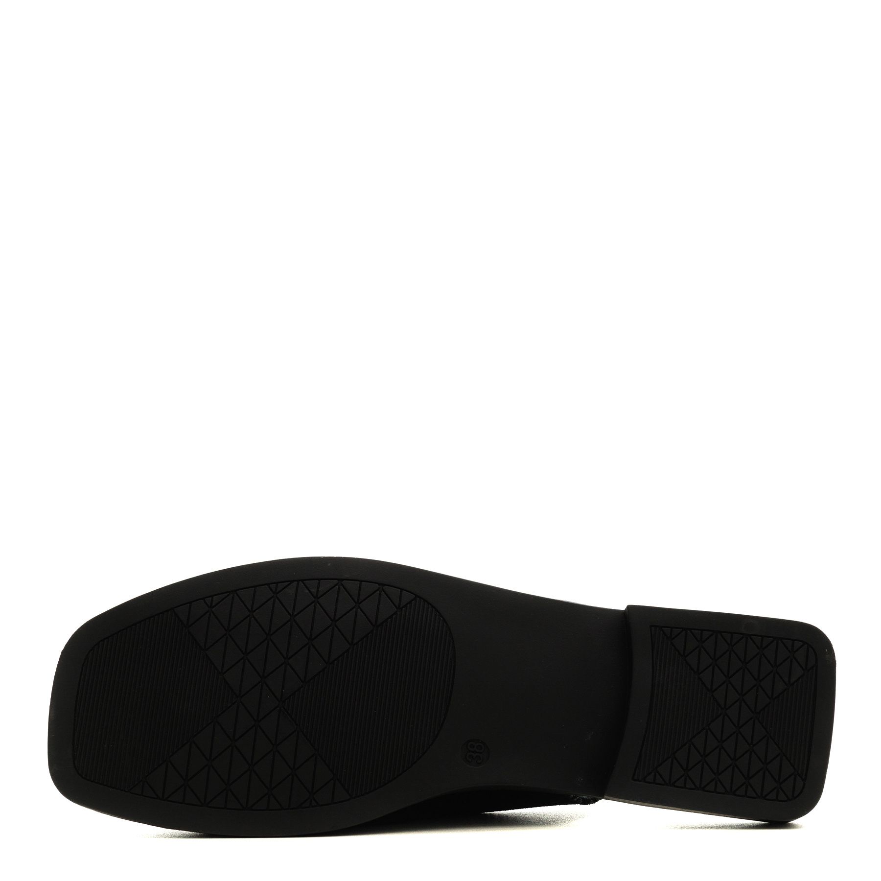 Чёрные туфли с открытой пяткой и носком Audienz 616040-7