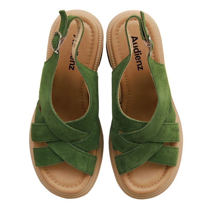 Зеленые босоножки Audienz 905622-9