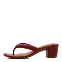 Beira Rio қою қызыл түсті өкшелі пантолеттер 8246.1212.22181.103102