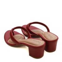 Beira Rio қою қызыл түсті өкшелі пантолеттер 8246.1212.22181.103102