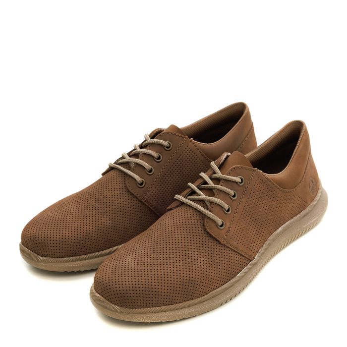 Коричневые полуботинки 10405-25