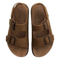 Коричневые сандалии 21152-25