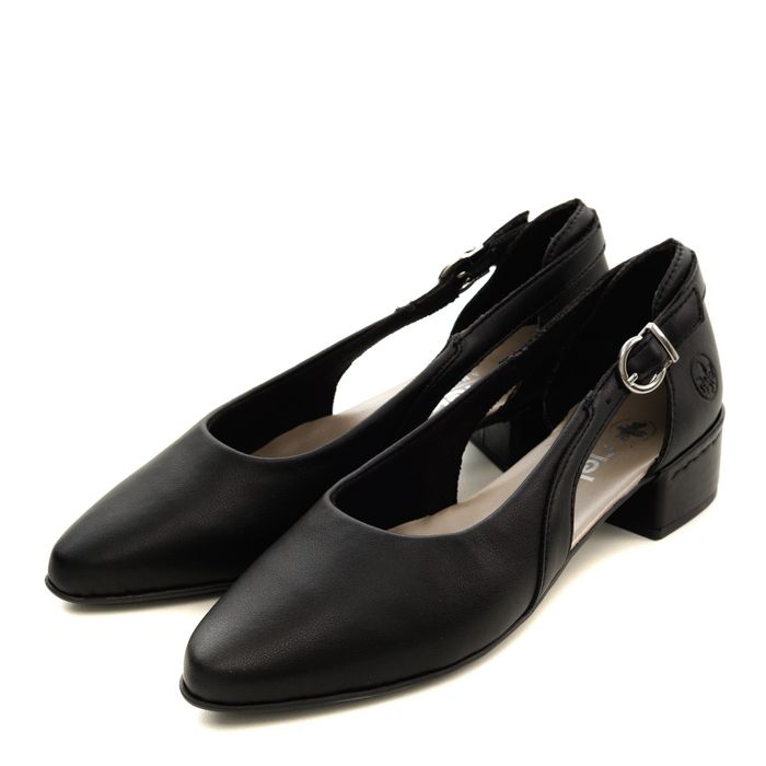 Туфли ашық табанмен қара 47070-00