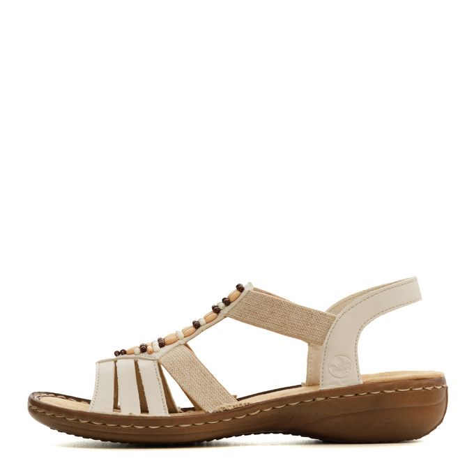 Бежевые босоножки