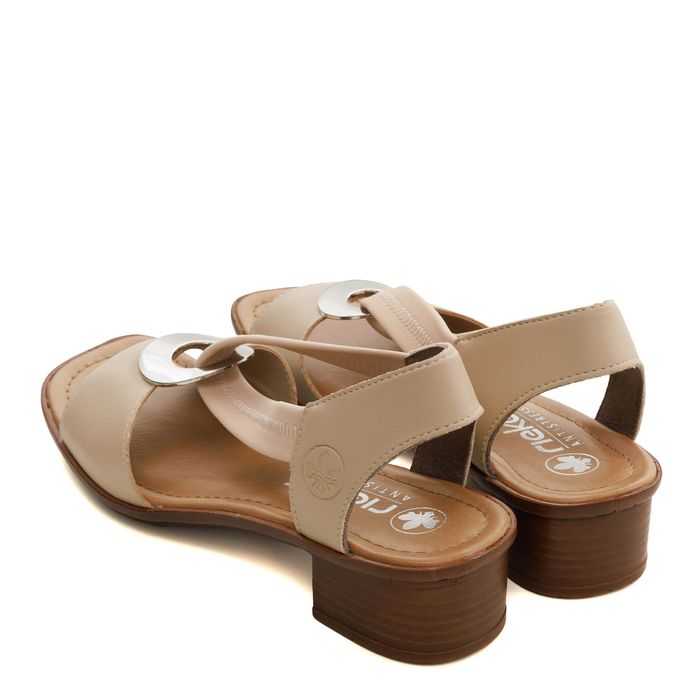 Бежевые босоножки 62662-62