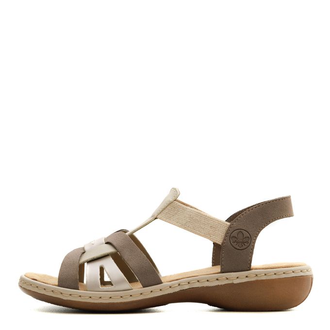 Мультиколорные босоножки