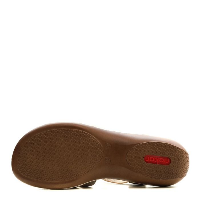 Мультиколорные босоножки Rieker 65918-64