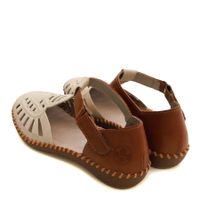 Туфли ашық табанмен сарғыш M1688-60