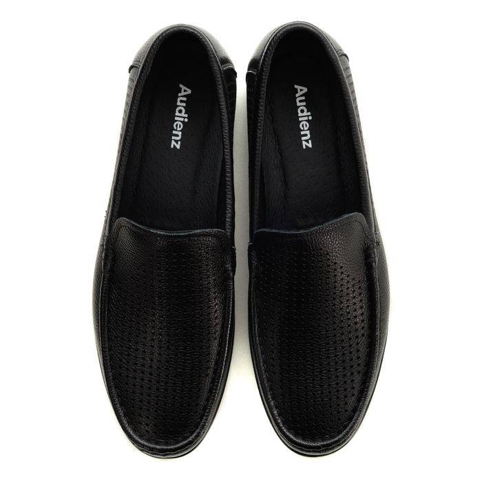 Audienz қара мокасиндері DE23677-MB