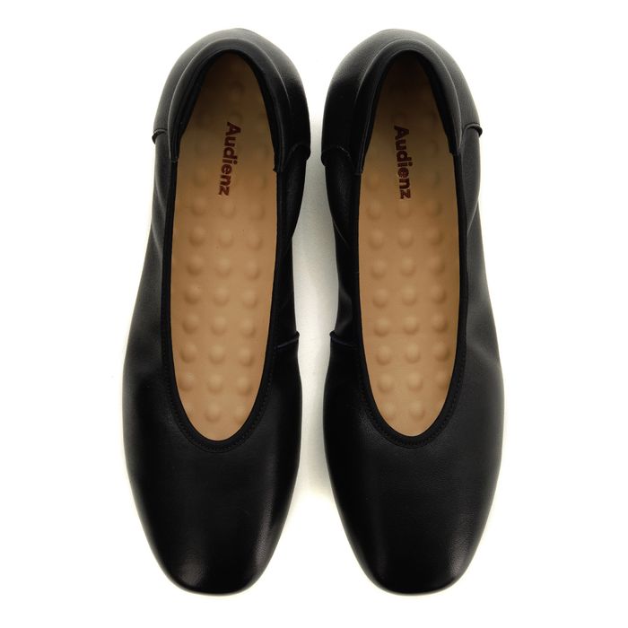 Чёрные балетки Audienz DE23894-WB
