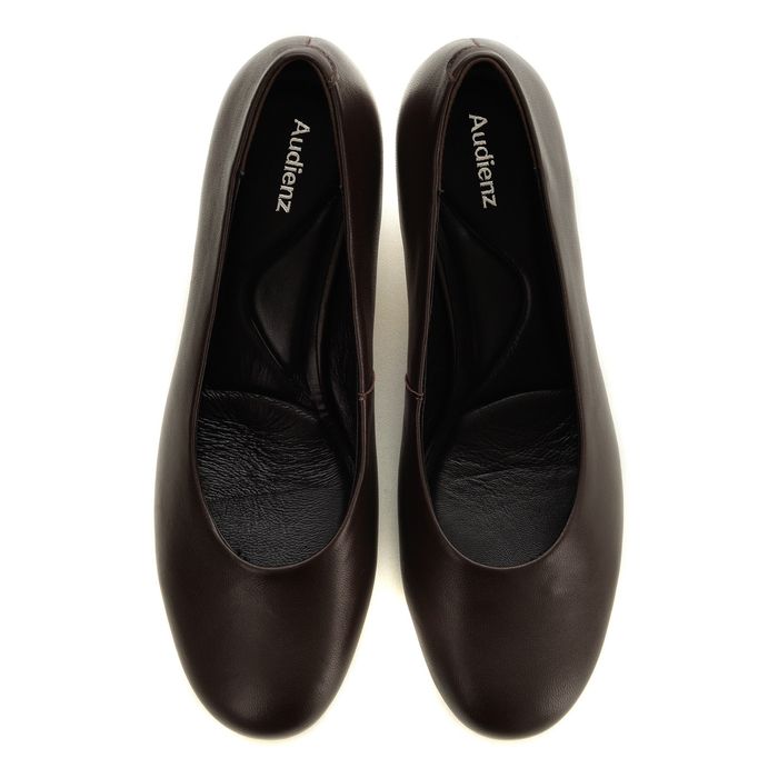 Audienz қоңыр, биік өкшелі туфлилері DE23896-WL