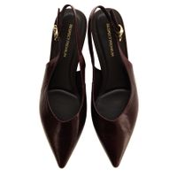 Respect Premium күрең туфлиөкшесі ашық VK56-201325