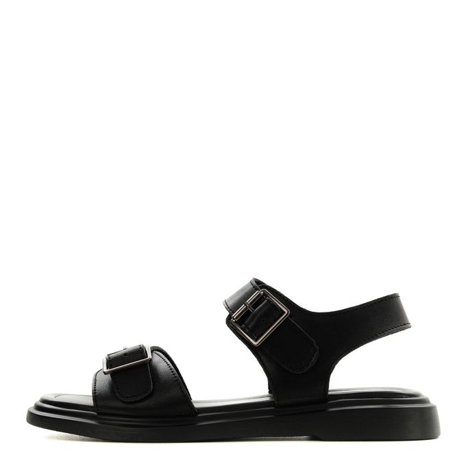 Чёрные сандалии Respect