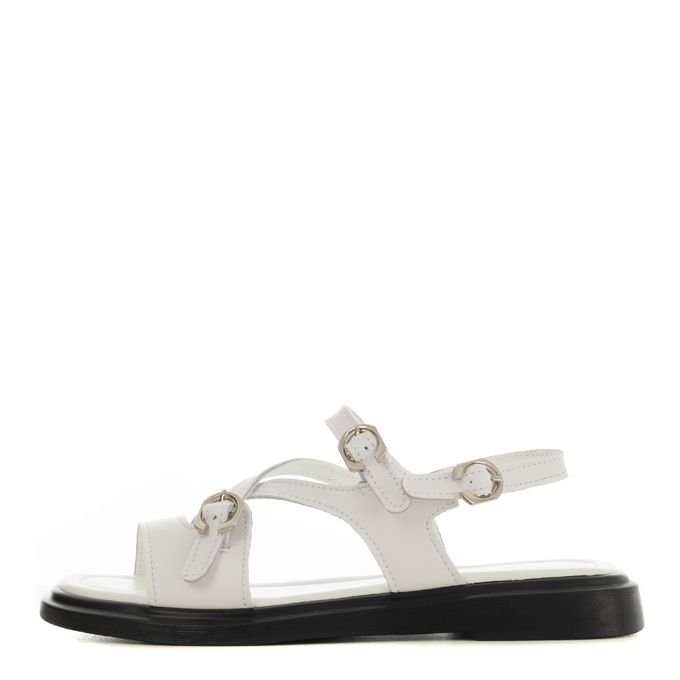 Белые сандалии Respect