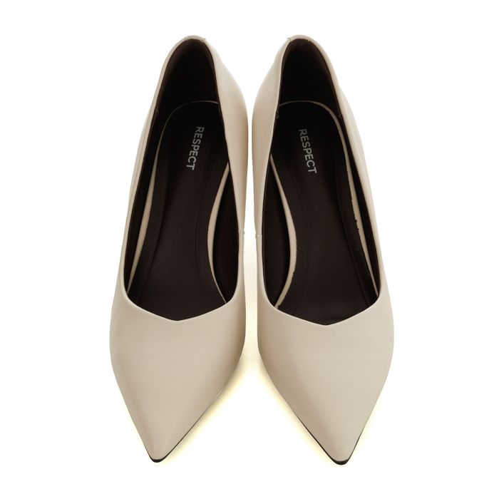 Бежевые туфли лодочки Respect Premium VS75-201512