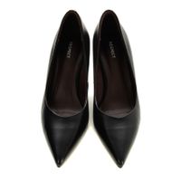 Respect Premium қара биік өкшелі туфлилері VS75-201513